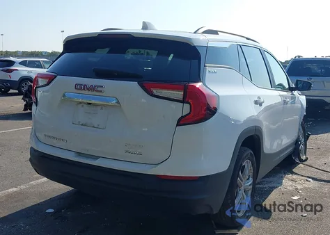 2022 GMC Terrain Awd Sle z USA, uszkodzony, nr VIN 3GKALTEV4NL125969